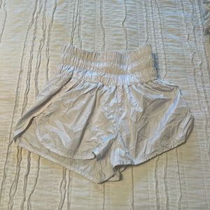White Free people way home shorts